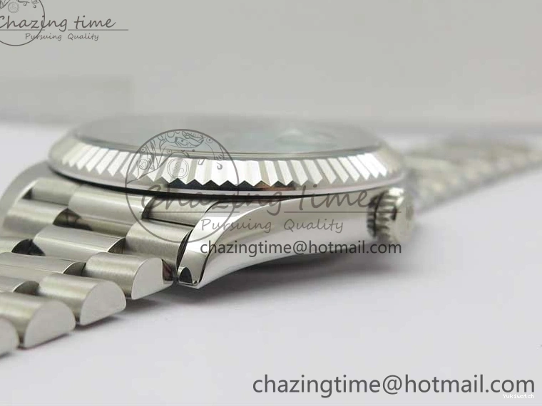 Day Tiffany Bp Maker on Best Dial Blue Roman 1:1 Bracelet 40 SS Edition SS A2836 Date 0408